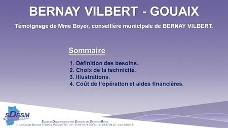 BERNAY VILBERT - GOUAIX
