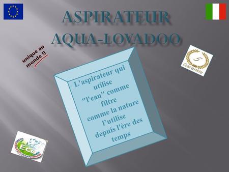 ASPIRATEUR AQUA-loVADOO