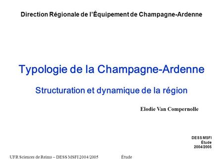 Typologie de la Champagne-Ardenne