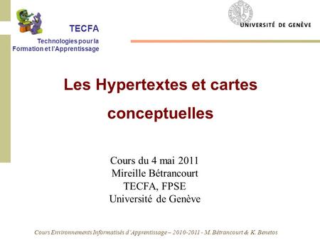 Les Hypertextes et cartes conceptuelles