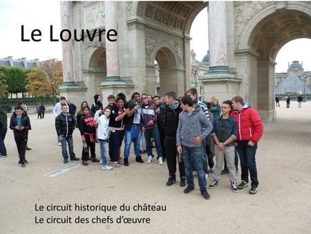 Nous avons visité le musée du Louvre