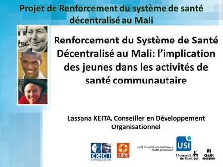 Projet de Renforcement du système de santé décentralisé au Mali