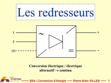 Conversion électrique / électrique