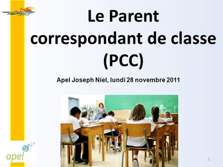 Le Parent correspondant de classe (PCC)