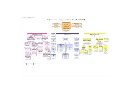 Schéma d ’organisation fonctionnelle de la DDFIP 65