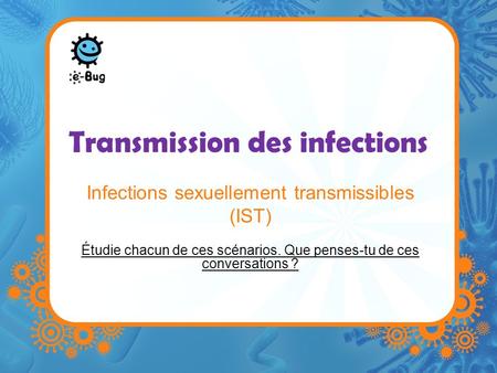 Transmission des infections