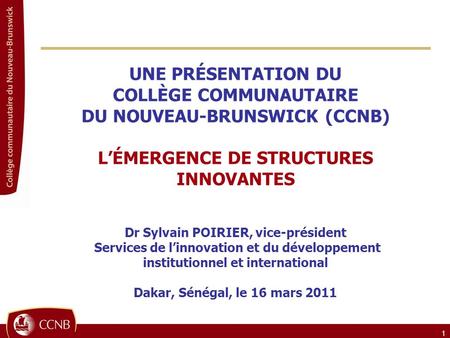 Dr Sylvain POIRIER, vice-président