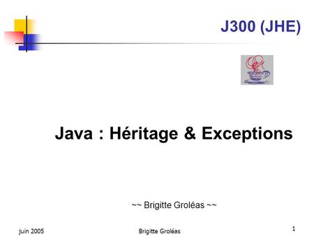 Java : Héritage & Exceptions
