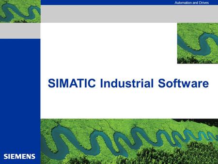 SIMATIC Industrial Software