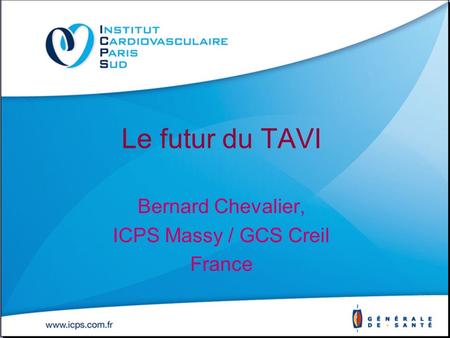 Bernard Chevalier, ICPS Massy / GCS Creil France