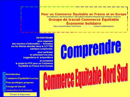 Comprendre Commerce Equitable Nord Sud