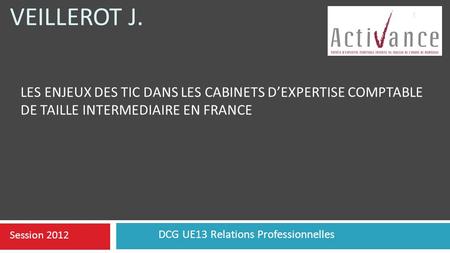 DCG UE13 Relations Professionnelles