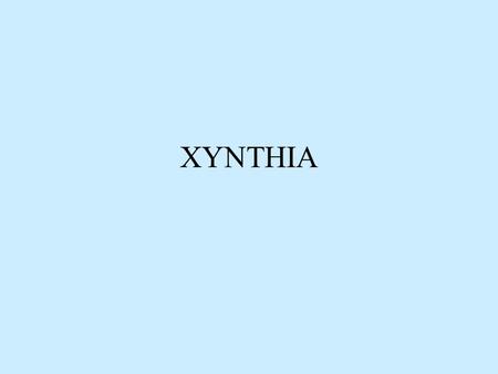 XYNTHIA.