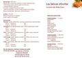 La Carte des Réductions Les Délices d’EmiVal Stéphane Pelletier Volmerange-les-Mines (00 33) 06 40 30 93 60 Les verrines 1.65€/pièce Baba au rhum, crème.