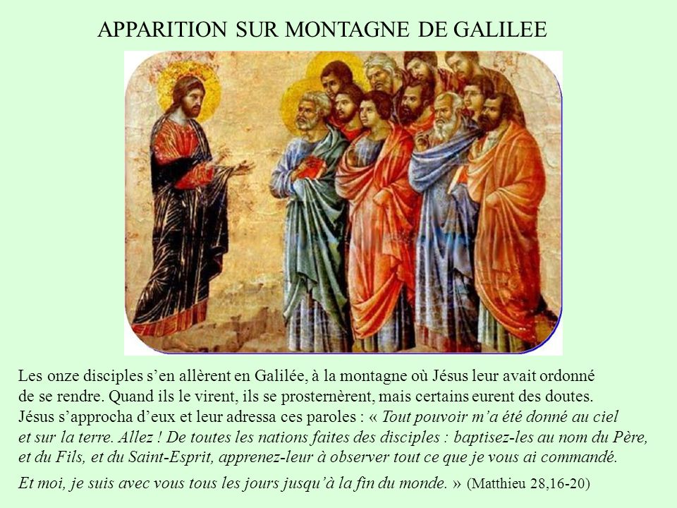 MÉDITATIONS CHRÉTIENNES POUR TOUTE L`ANNÉE - Pere Buse`e - Cie de Jésus - année 1708 APPARITION+SUR+MONTAGNE+DE+GALILEE