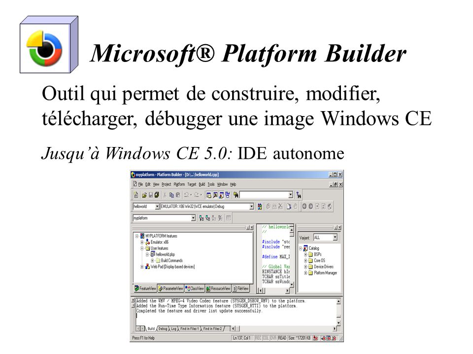 Windows CE Platform Builder 2.12