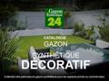 GAZON SYNTHÉTIQUE DÉCORATIF Collection des pelouses en gazon synthétique pour les espaces privés ou commerciaux. CATALOGUE.