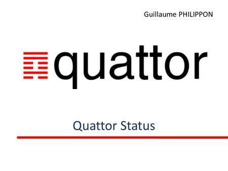 Quattor Status Guillaume PHILIPPON. Résumé EMI 2 / 3 DPM Changement de nom de profile SPMA 3 Aquillon Stratuslab Organisation de la communauté Quattor.