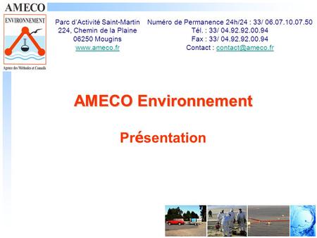 AMECO Environnement Présentation
