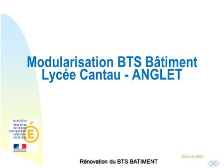 Modularisation BTS Bâtiment Lycée Cantau - ANGLET