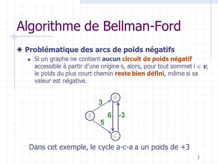 Algorithme de Bellman-Ford