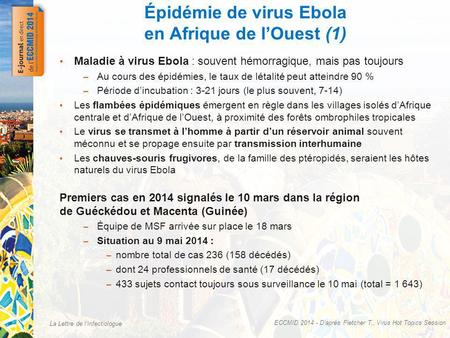 Épidémie de virus Ebola en Afrique de l’Ouest (1)