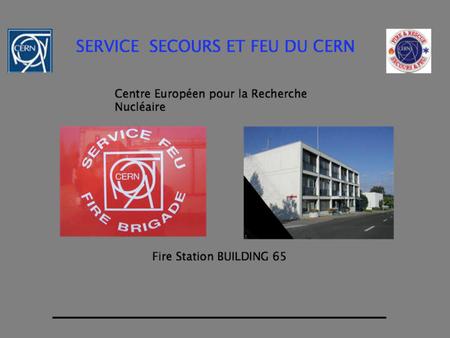 MANDAT - Assurer la sécurité au CERN par la prévention et les interventions - Fournir les soins sanitaires d’urgence Protéger la propriété et les biens.