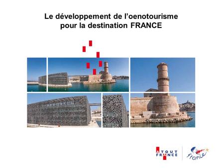 Le développement de l’oenotourisme pour la destination FRANCE