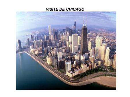 VISITE DE CHICAGO. Carte des principales métropoles américaines.