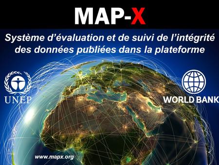MAP-X Système d’évaluation et de suivi de l’intégrité des données publiées dans la plateforme
