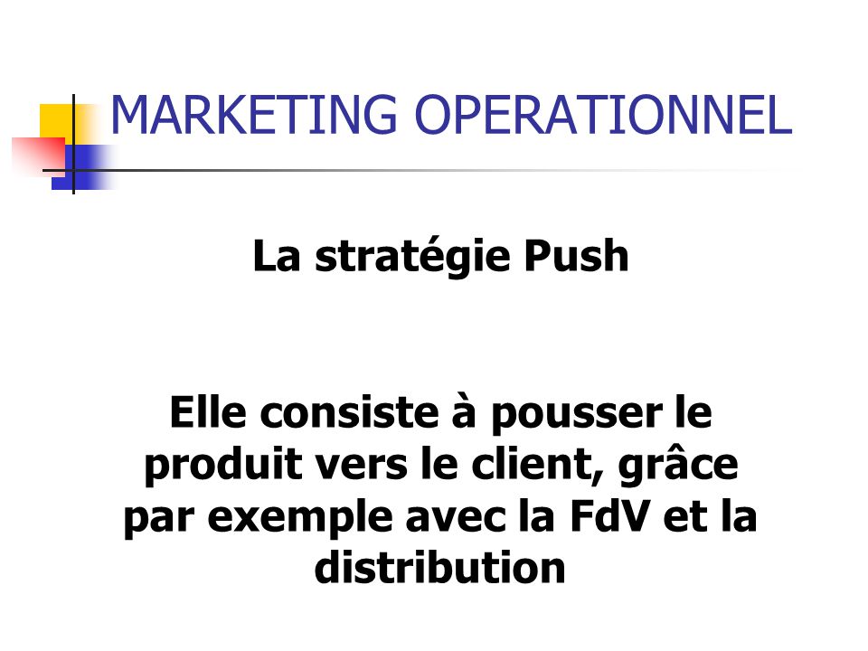 marketing operationnel