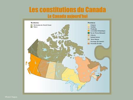 Les constitutions du Canada