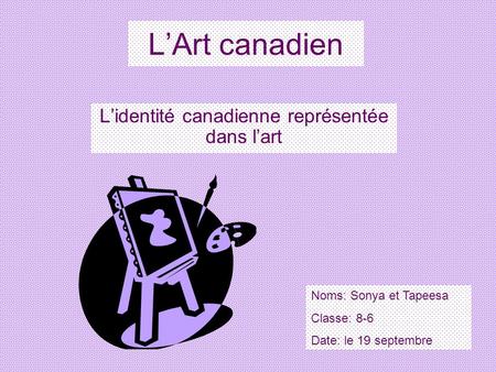L’identité canadienne représentée dans l’art