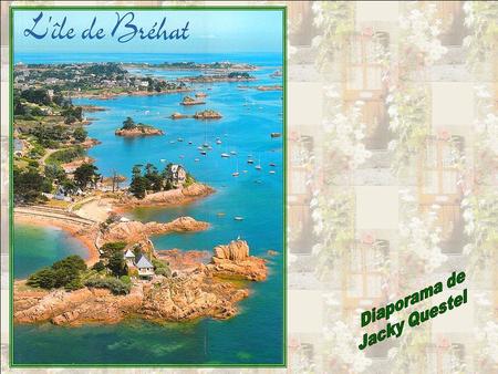 Été 2008. Vacances en Bretagne. Mer et soleil. Avec un groupe damies, nous décidons une excursion à lÎle de Bréhat, sur la Côte de Granit rose. Un dépliant.