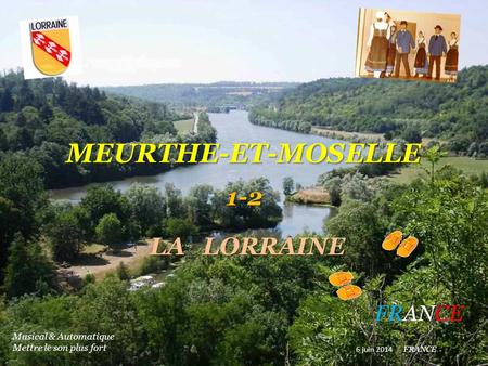 MEURTHE-ET-MOSELLE 1-2 LA LORRAINE FRANCE