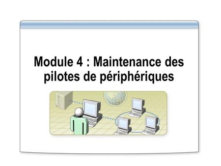 Module 4 : Maintenance des pilotes de périphériques