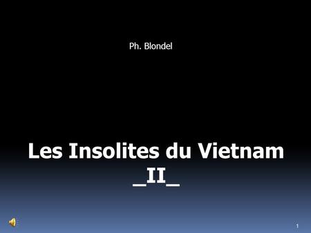 1 Les Insolites du Vietnam _II_ Ph. Blondel Poussez- vous poussez -vous !! 2.