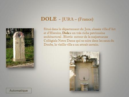 DOLE DOLE - JURA – (France)