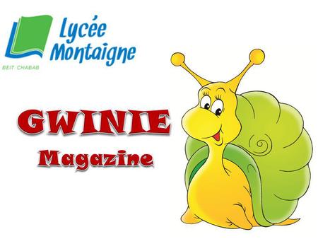GWINIE Magazine.