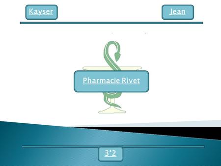 Kayser Jean Pharmacie Rivet 3°2.