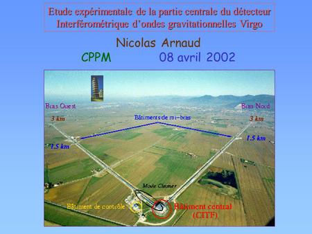 Nicolas Arnaud CPPM 08 avril 2002