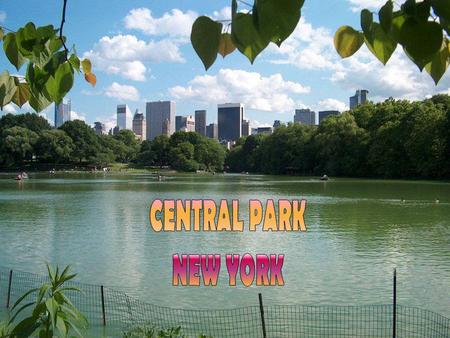 CENTRAL PARK NEW YORK.