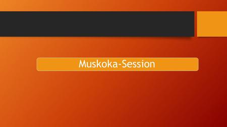 Muskoka-Session. Objectif L'initiative Muskoka a été initié par UNFPA WCA. Cette dernière est d’utiliser la série Télévisée «C’est La vie » pour lutter.
