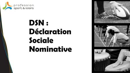 DSN : Déclaration Sociale Nominative.