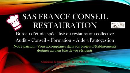 SAS France Conseil Restauration
