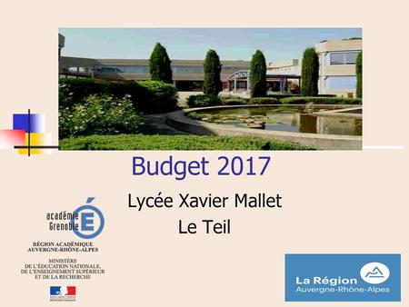 Lycée Xavier Mallet Le Teil