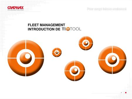 Fleet management INTRODUCTION DE