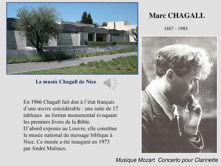 Le musée Chagall de Nice
