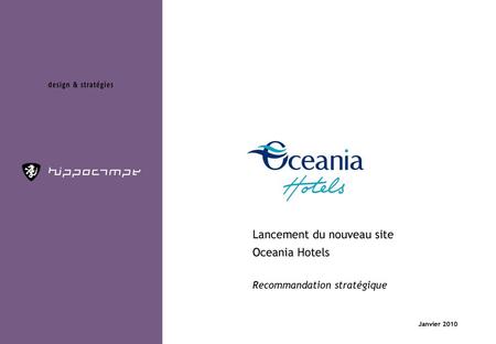 Lancement du nouveau site Oceania Hotels