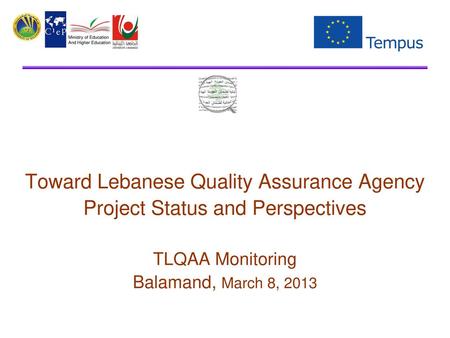 Toward Lebanese Quality Assurance Agency